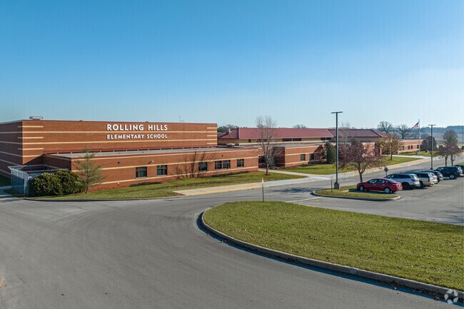 The beautiful campus at Rolling Hills Elementary School.
