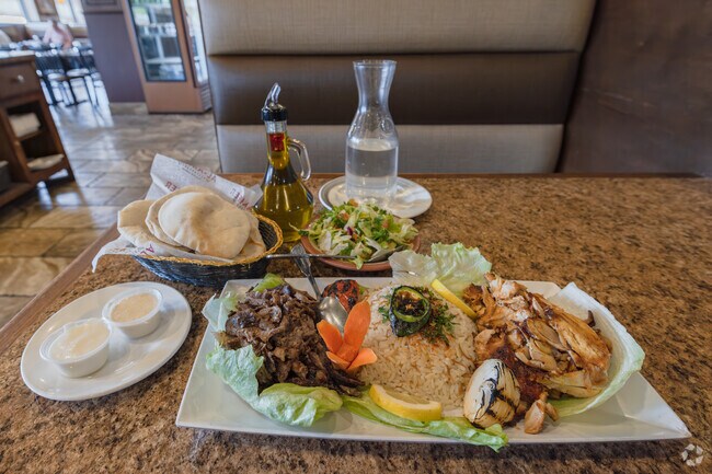 Al Ameer Restaurant in Aviation is a must-stop for award-winning Mediterranean cuisine.