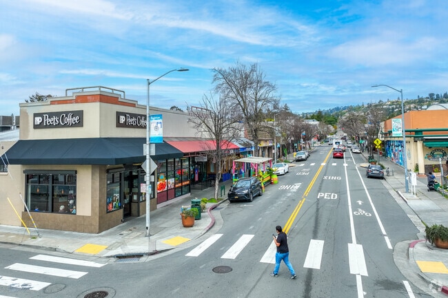 A quick drive from Tuxedo to the nearby Dimond District brings locals to a shopping plaza.