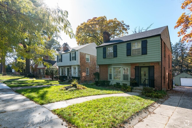 A beautiful day in the Miller Grove neighborhood of Detroit.