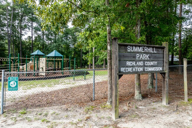 Summerhill Park near Dentsville is a popular destination for picnics and outdoor activities.