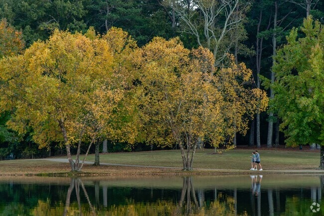 Deibert Park boasts a beautiful lake with a paved walking path only a short drive from Edgemont.