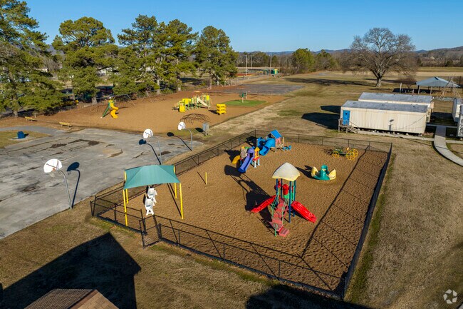 Playground for Owens Cross Roads Elementary School in Owens Cross Roads Alabama.