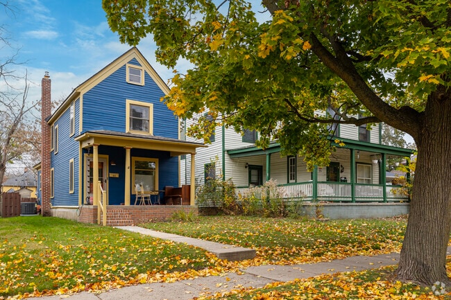 While most homes in Ypsi Riverside are Victorian, a few stick homes remain.