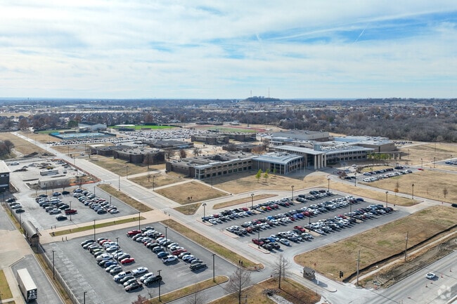 Broken Arrow High School is located on East Albany near County Line Road in Broken Arrow.