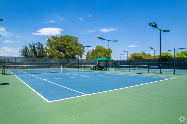 Experience the thrill of tennis on well-maintained courts in The Grand.