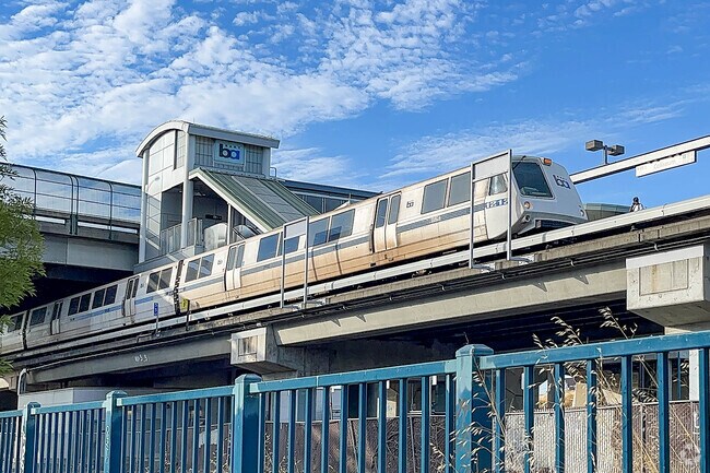 The Coliseum BART station is just one mile away from Elmhurst Park.