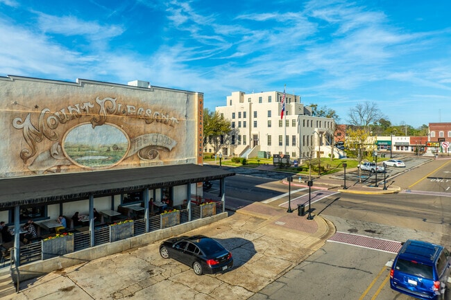 Bring your family and friends to Mount Pleasant, where the courthouse, cozy restaurants, and vibrant murals create a welcoming cultural hub in downtown.