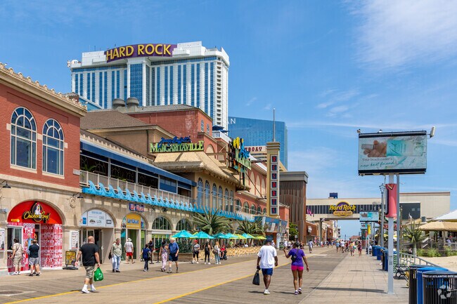 Many of Atlantic City's famous restaurants can be found near Westside on the boardwalk.