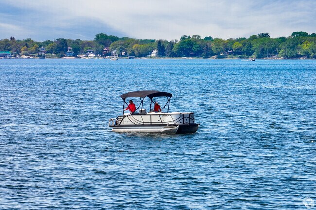 White Bear Lake is utilized year-round by locals and residents from Maplewood Heights.