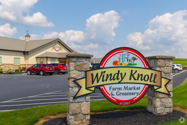 Windy Knoll offers grocery options from its indoor and outdoor market.