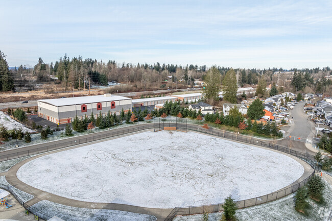 Stevens Creek Elementary School baseball field.