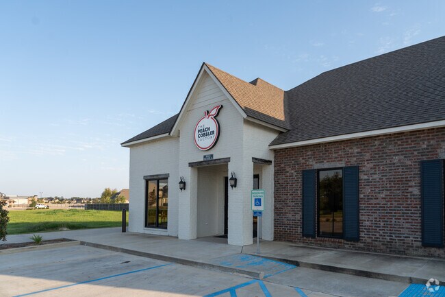 This popular dessert shop offers a variety of cobbler flavors, including seasonal fruit options.