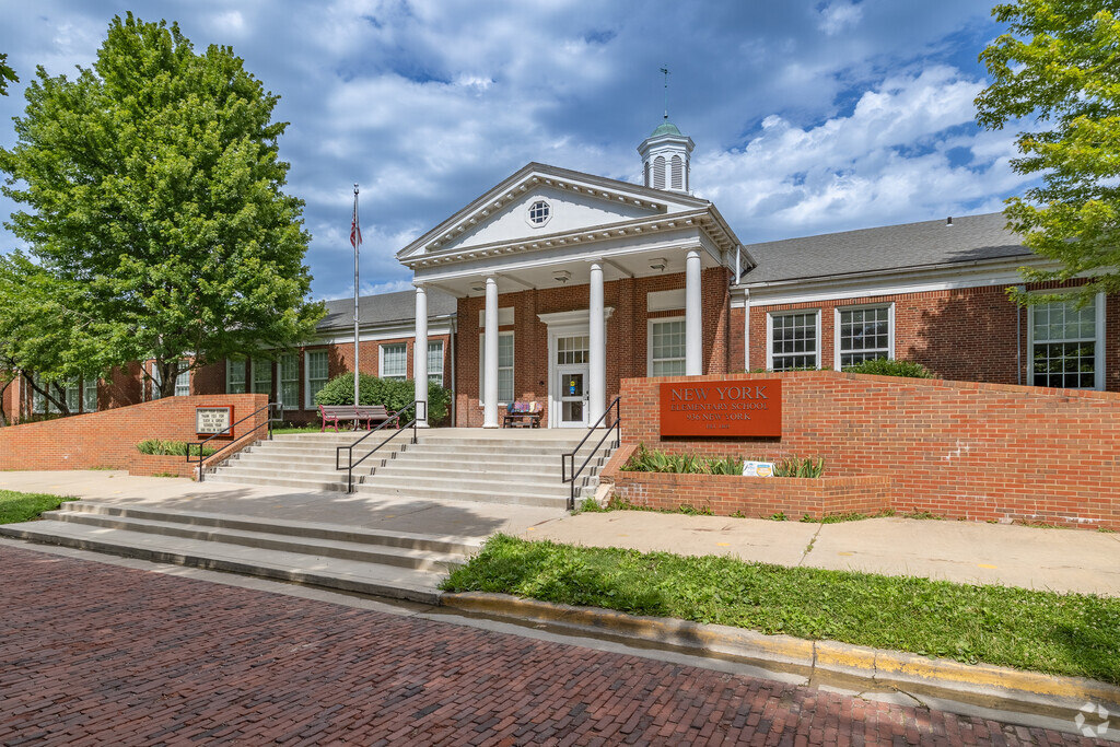 New York Elementary School is in the heart of the East Lawrence neighborhood.