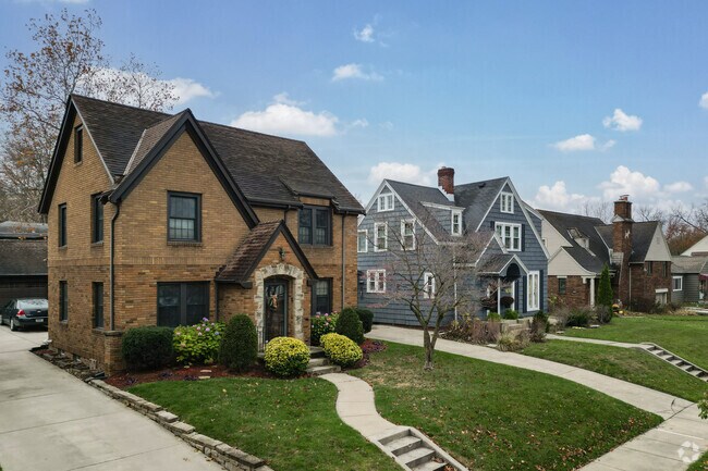 Tudor Revivals are popular for growing families in the area of Hillcrest.
