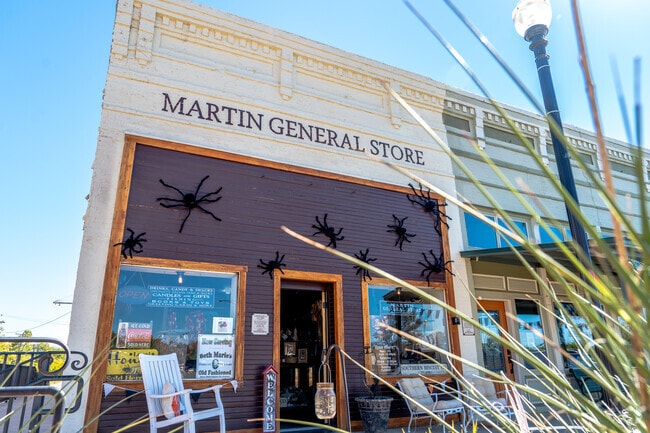 Martin General Store is modeled after the general stores of yesteryear in Pilot Point.