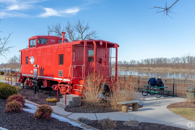 The Union Pacific Railway Marker offers residents of Washington a place to enjoy the city.