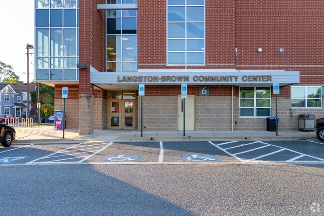 Langston-Brown Community Center near High View Park, fostering community connections and growth.