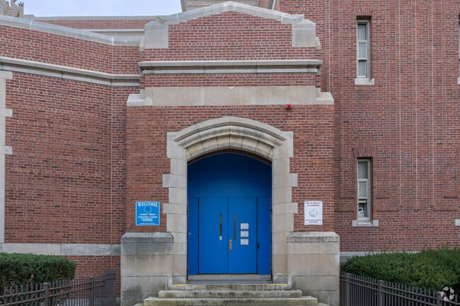 Samuel Adams Elementary School in East Boston has an overall grade of C+ on Niche.