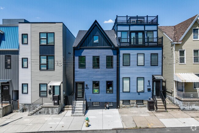 In Lower Lawrenceville there are many different styles of townhomes.