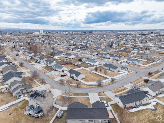 New suburbs are growing fast in eastern Ammon.