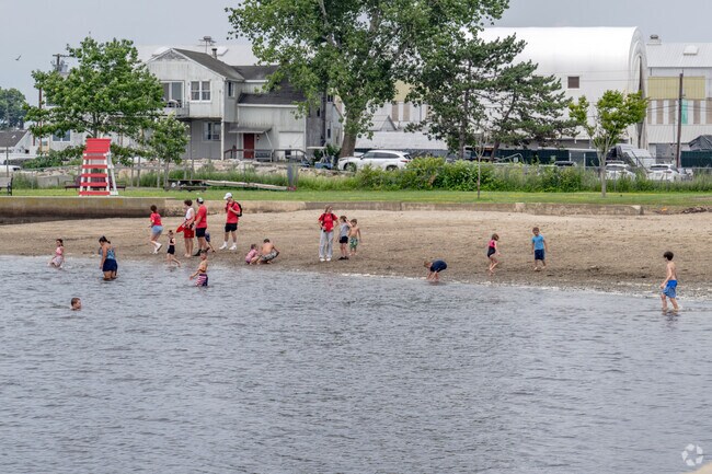 Burr's Hill Park near Child Street West offers calm waters and a sandy beach.Child Street West boasts a wonderful beach.