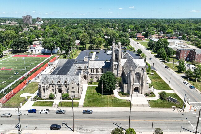Tabernacle Presbyterian has a beautiful sports complex in Mapleton Fall Creek.