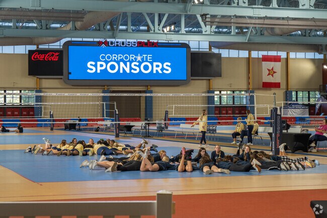 The Birmingham CrossPlex is a $46 million indoor track and aquatic facility near Germania Park.