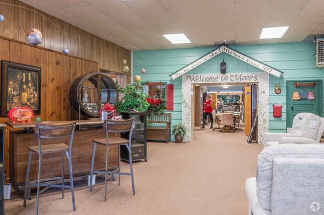 Mapes Furniture store in downtown Sunfield has a large selection of items for residents.