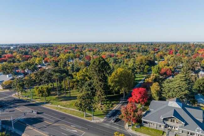 Graceada Park looking towards the north west.