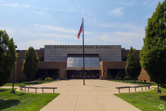 The Centerville High School building is in Centerville.