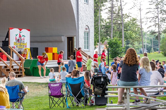 The Children’s Theatre is free and open to children of all ages.