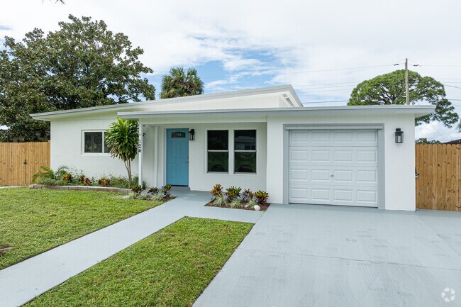 You will find some new ranch-style homes around River Park.