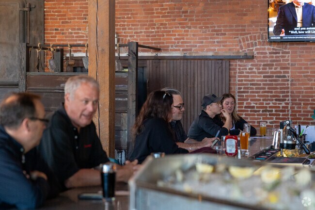 Choose from a homebrewed rotating draft list in Prospect Heights at Spring House Brewing Co.