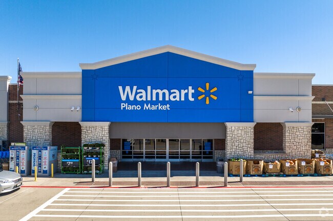 Get your groceries from the nearby Walmart Plano Market in Spring Ridge.