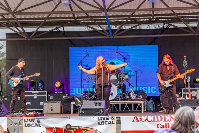 Chasco Fiesta has live music every day for the entire celebration.