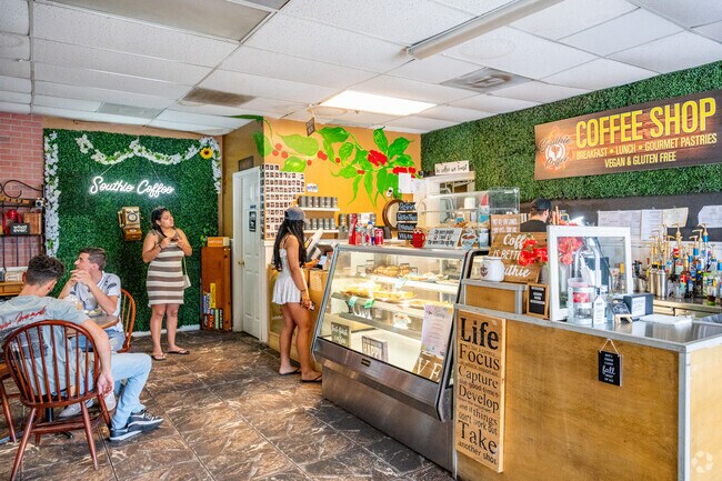 Lake Belleview locals can fill their cup and more at Southie Coffee.