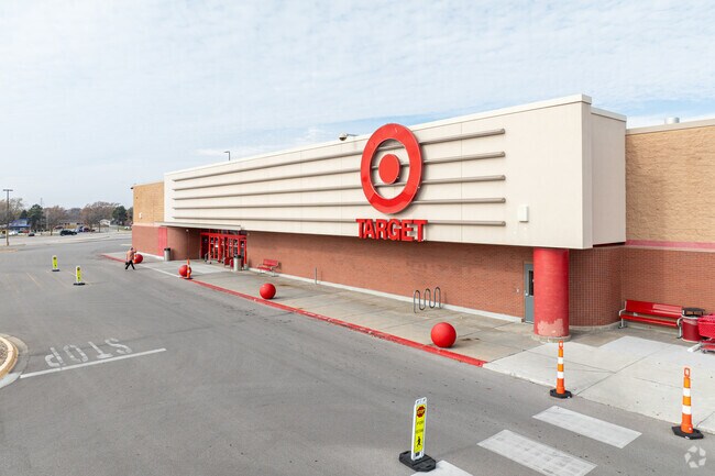 Target and other retail are located along Nebraska Parkway.