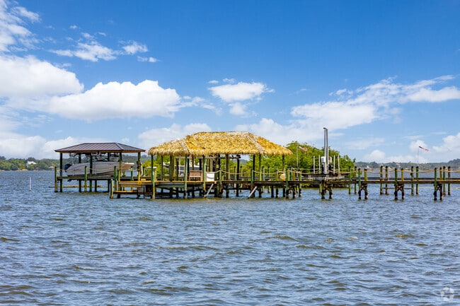 Virtually all Riverfront homes in Rockledge have long docks.