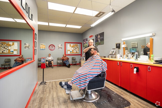 Grant's Barber Shop in downtown Bellevue is a great spot to get a haircut and shave for locals.
