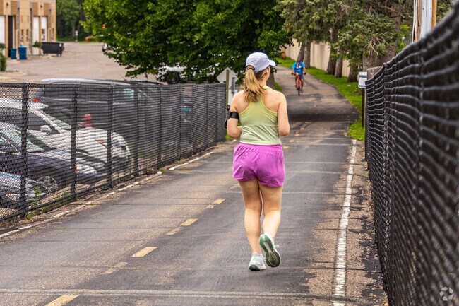 Cedar Lake Trail offers a paved trail for walking, running, biking and skateboarding.