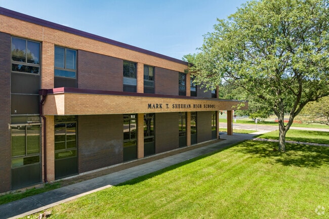 The local Sheeran High School received a B plus rating from Niche.