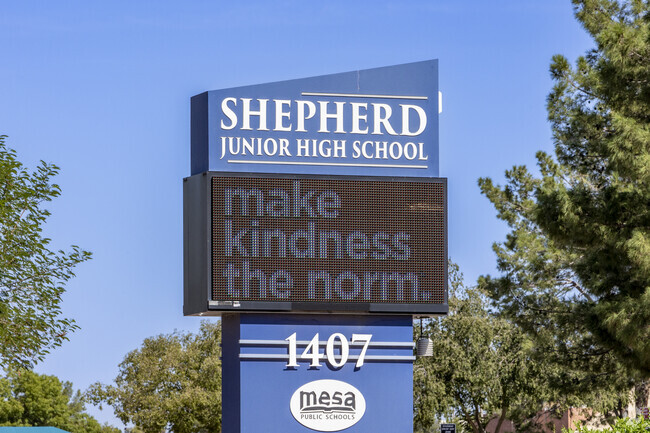 Mesa’s Shepherd Junior High School promotes kindness to its students.