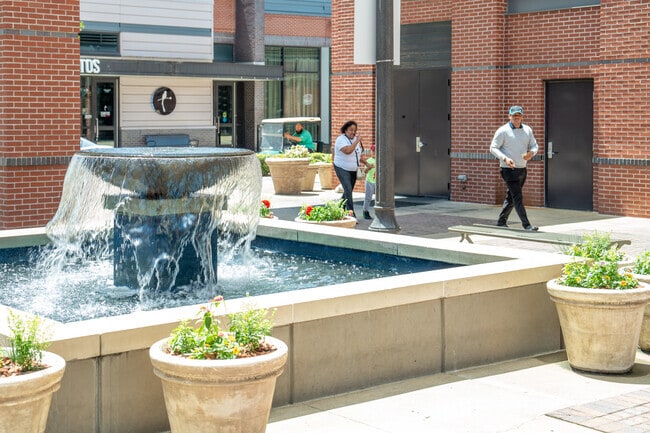 Explore the retail and restaurants at Uptown near East Thomas.