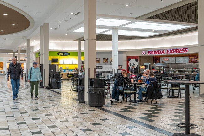 Nevada Lidgerwood shoppers like to grab a meal in the food court of the North Town Mall.
