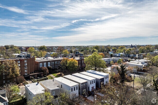 Peter Paul has a variety of architectural styles including row homes for you to choose from.