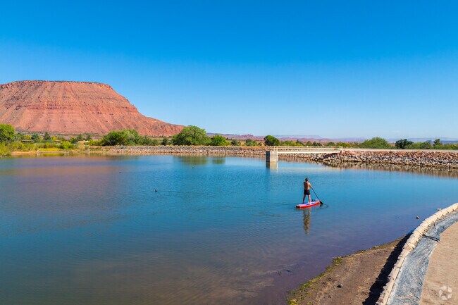 Kayaking is a favorite passtime for Shonto Point locals.