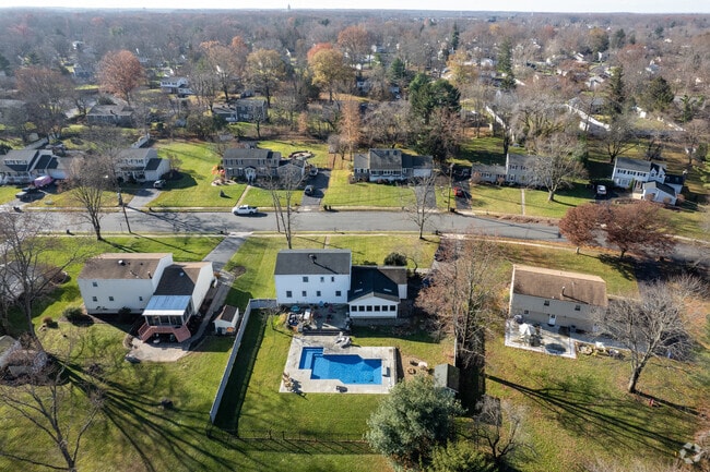 Large lots in East Windsor means you can add a pool in your yard.