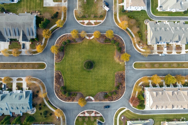 Roundabouts are common throughout Selbyville.
