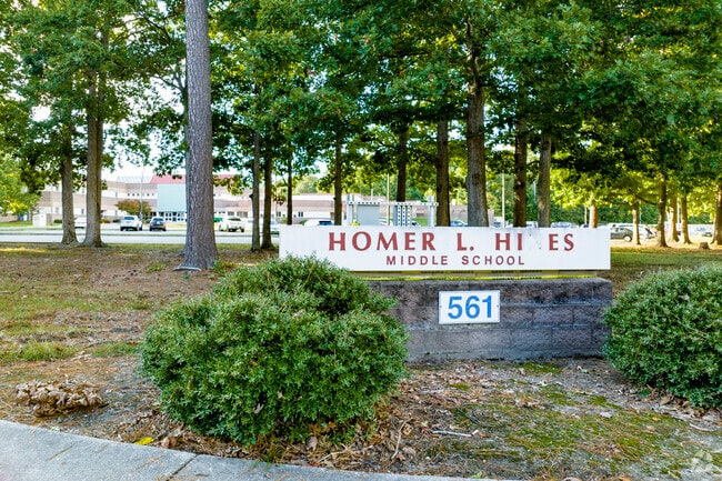 Homer Hines Middle School scores an overall C grade on Niche.